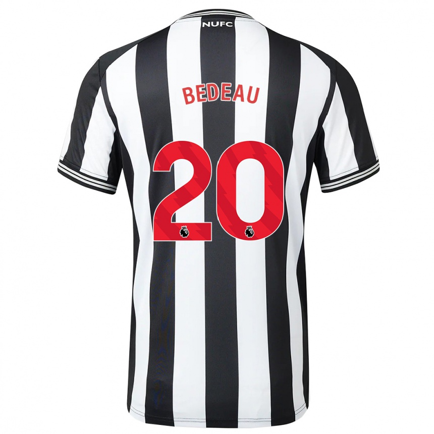 Mujer Fútbol Camiseta Naomi Bedeau #20 Blanco Negro 1ª Equipación 2023/24