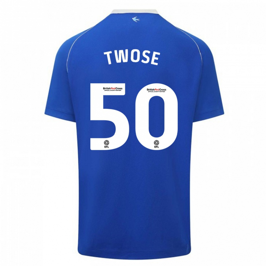 Mujer Fútbol Camiseta Cody Twose #50 Azul 1ª Equipación 2023/24