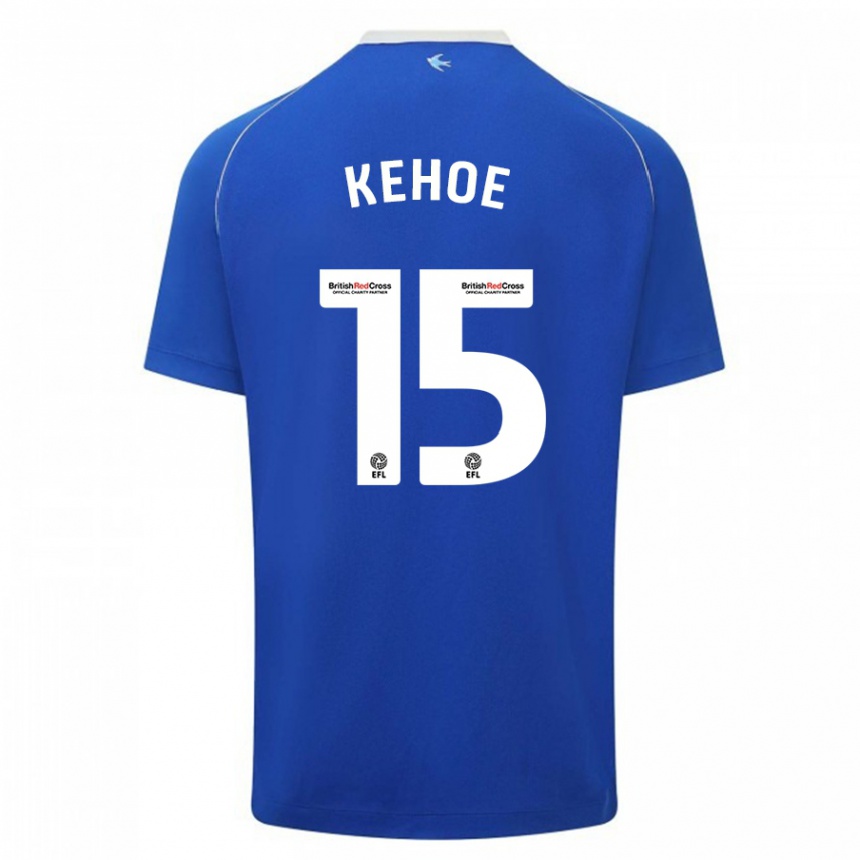 Mujer Fútbol Camiseta Molly Kehoe #15 Azul 1ª Equipación 2023/24