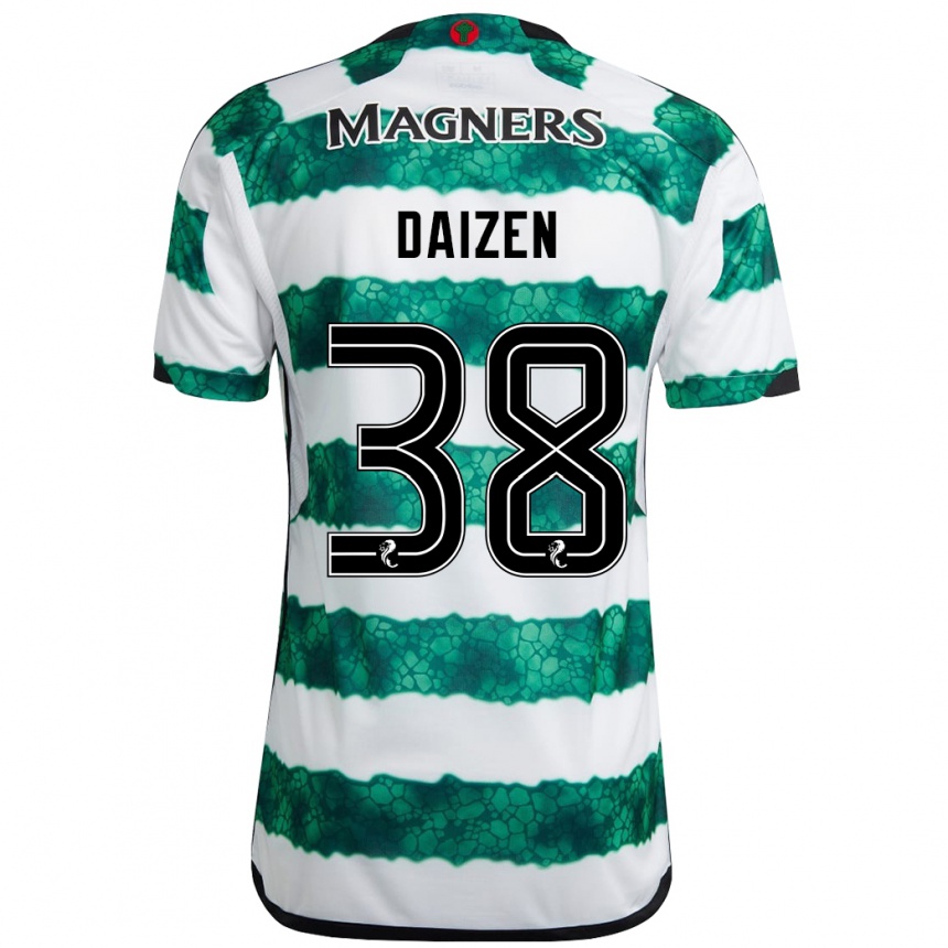 Mujer Fútbol Camiseta Daizen Maeda #38 Verde 1ª Equipación 2023/24