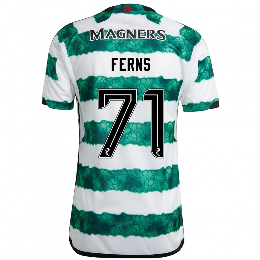 Mujer Fútbol Camiseta Abbie Ferns #71 Verde 1ª Equipación 2023/24