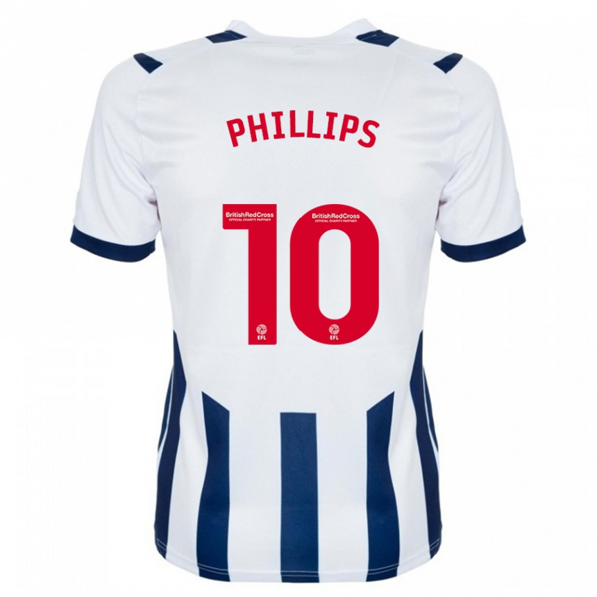 Mujer Fútbol Camiseta Matt Phillips #10 Blanco 1ª Equipación 2023/24