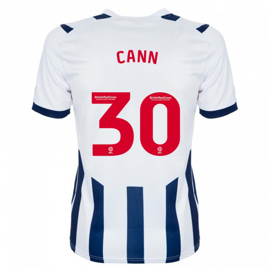 Mujer Fútbol Camiseta Ted Cann #30 Blanco 1ª Equipación 2023/24