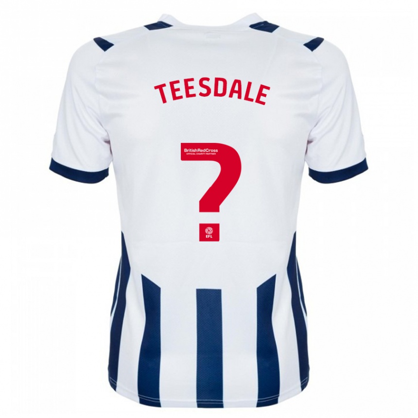 Mujer Fútbol Camiseta Finn Teesdale #0 Blanco 1ª Equipación 2023/24