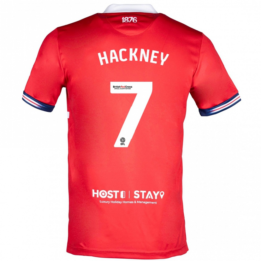 Mujer Fútbol Camiseta Hayden Hackney #7 Rojo 1ª Equipación 2023/24