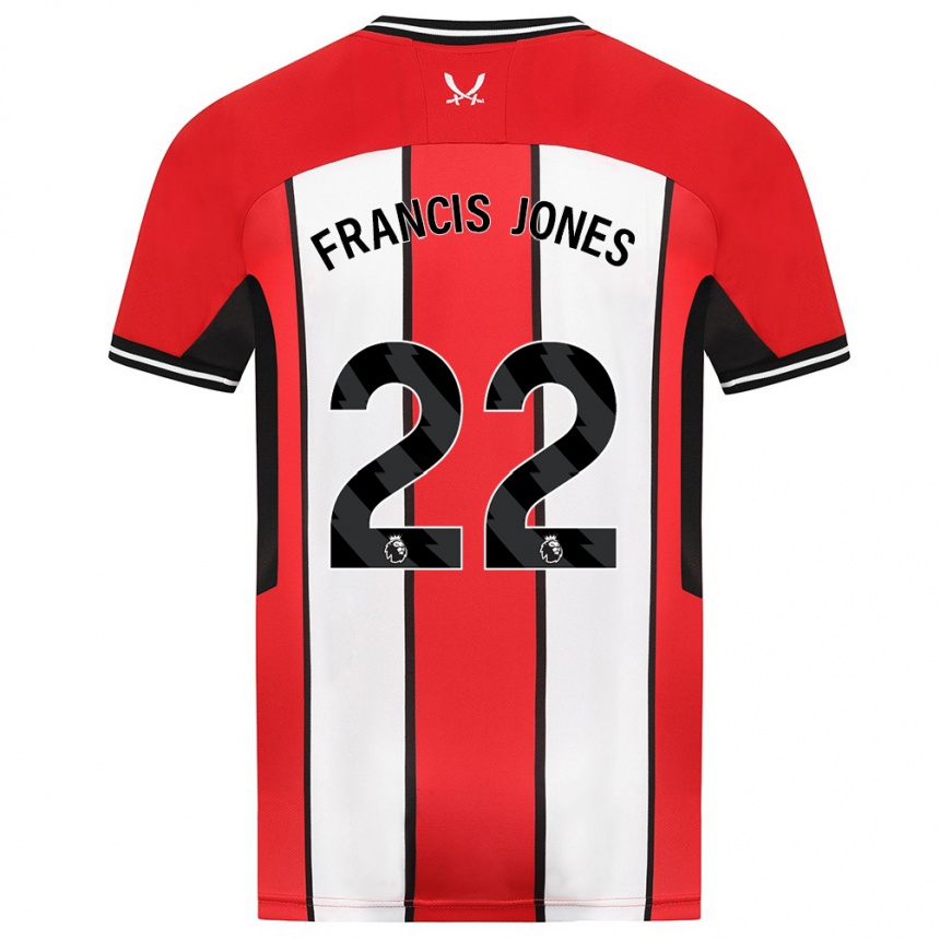 Mujer Fútbol Camiseta Maria Francis-Jones #22 Rojo 1ª Equipación 2023/24