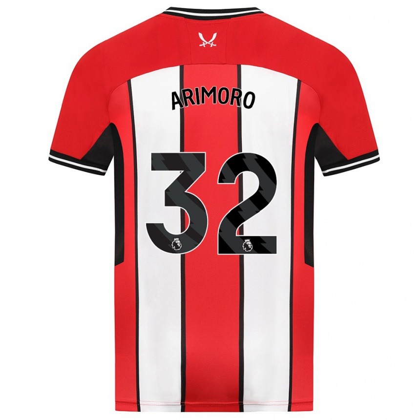 Mujer Fútbol Camiseta Juliet Khinde Adebowale-Arimoro #32 Rojo 1ª Equipación 2023/24