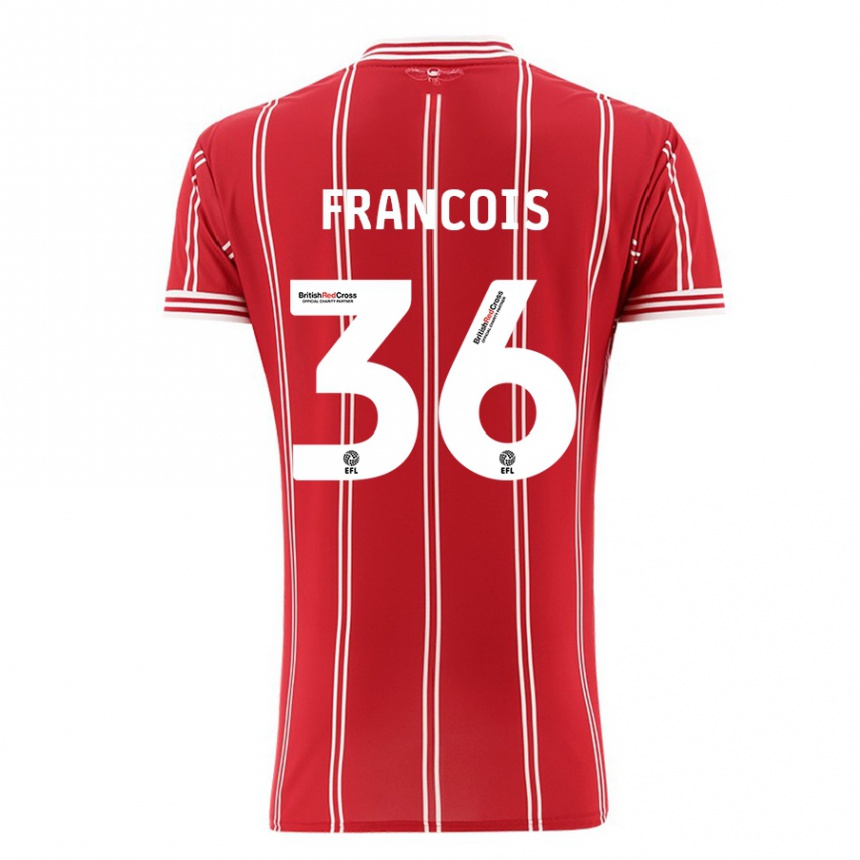 Mujer Fútbol Camiseta Marlee Francois #36 Rojo 1ª Equipación 2023/24