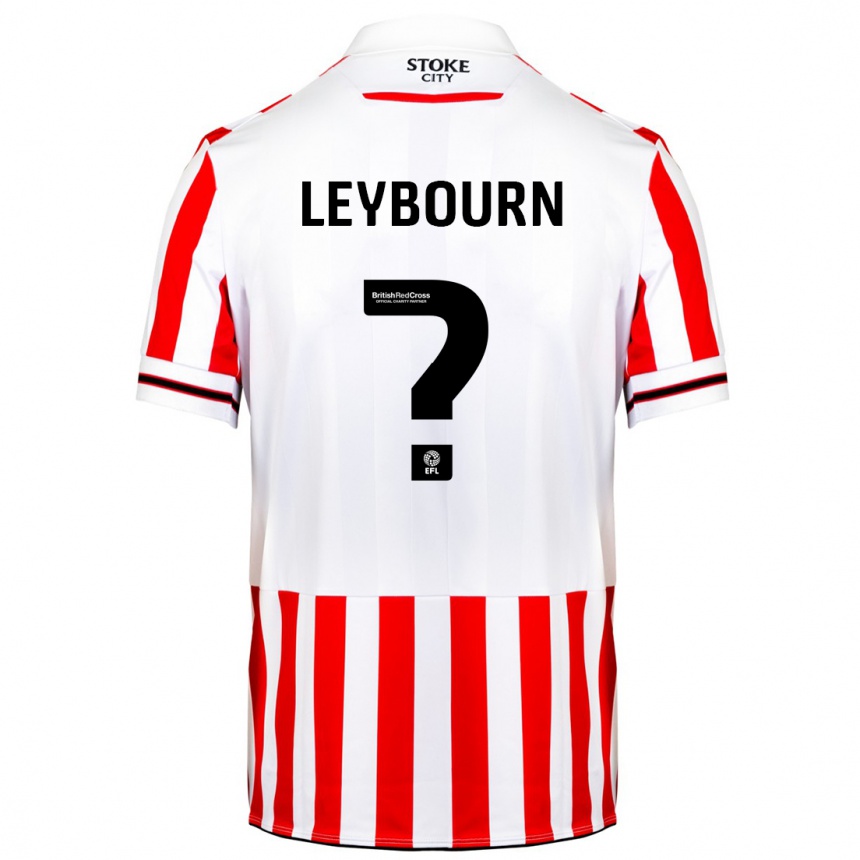 Mujer Fútbol Camiseta Charlie Leybourn #0 Rojo Blanco 1ª Equipación 2023/24