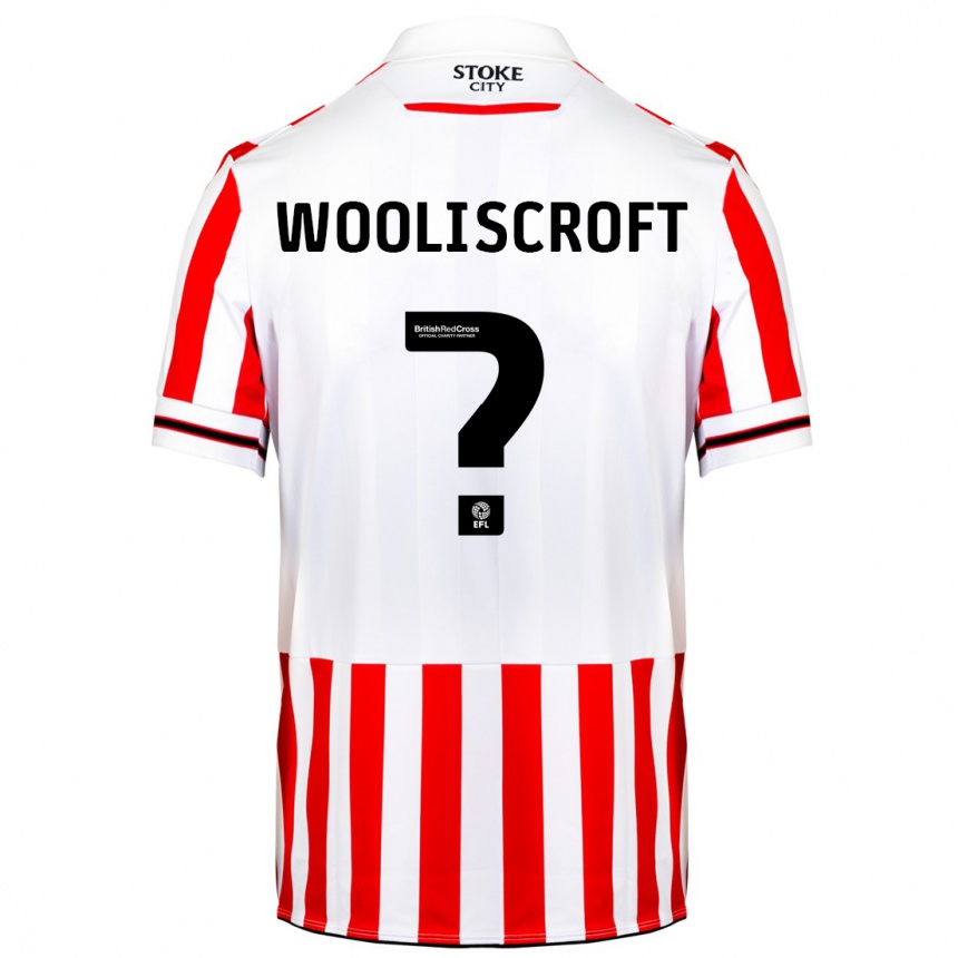 Mujer Fútbol Camiseta Morgan Wooliscroft #0 Rojo Blanco 1ª Equipación 2023/24