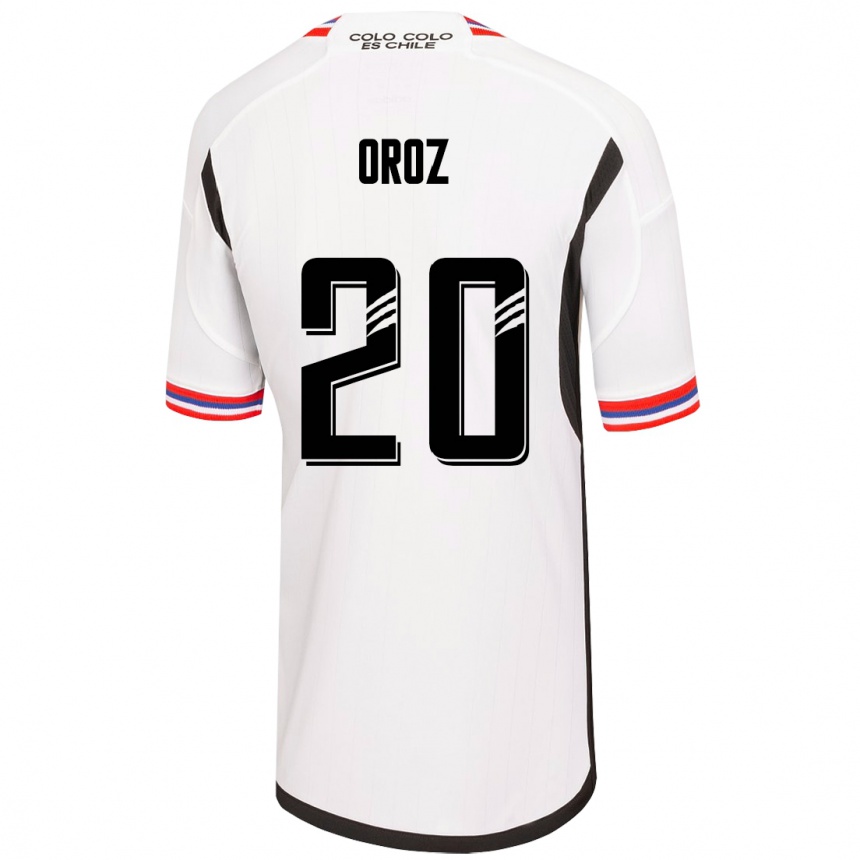 Mujer Fútbol Camiseta Alexander Oroz #20 Blanco 1ª Equipación 2023/24