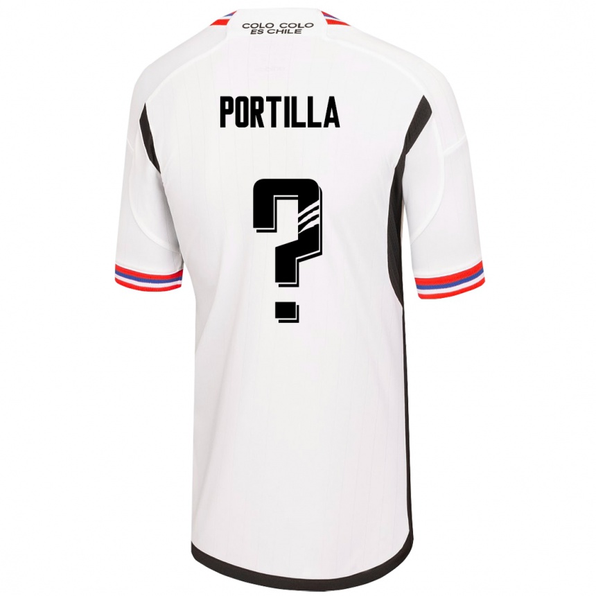 Mujer Fútbol Camiseta Dylan Portilla #0 Blanco 1ª Equipación 2023/24