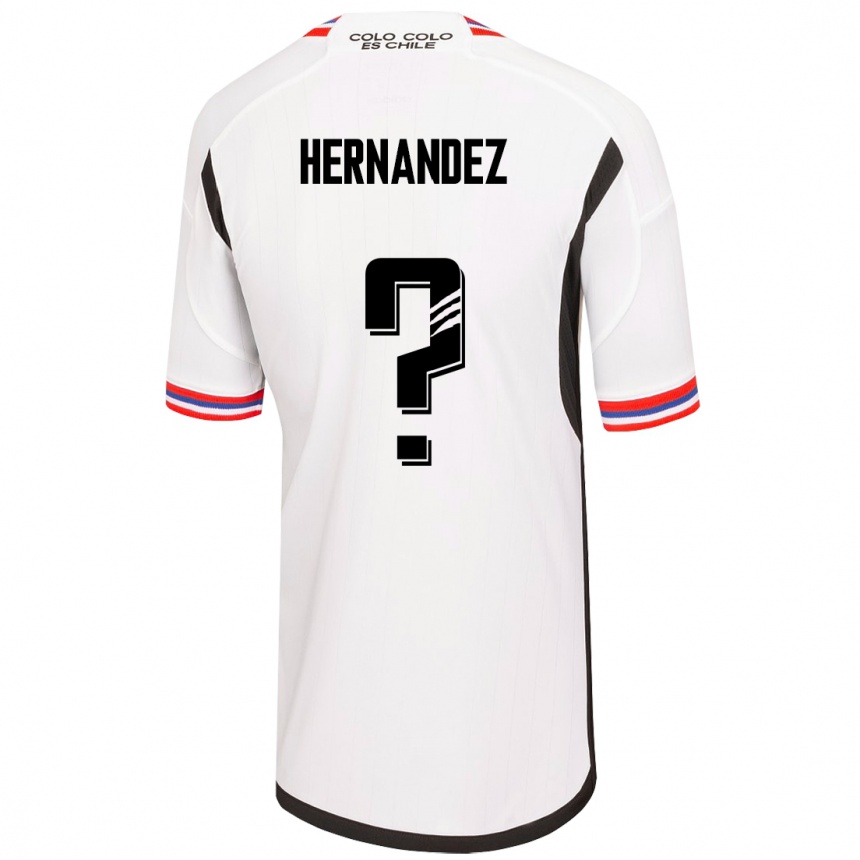 Mujer Fútbol Camiseta Leandro Hernández #0 Blanco 1ª Equipación 2023/24