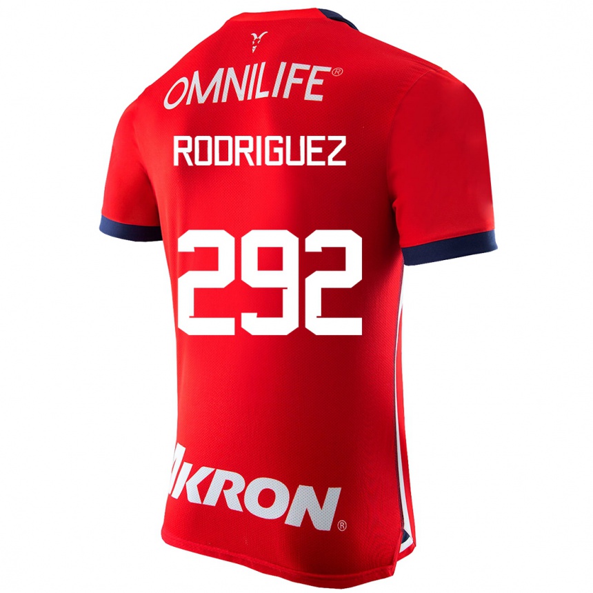 Mujer Fútbol Camiseta Emiliano Rodríguez #292 Rojo 1ª Equipación 2023/24