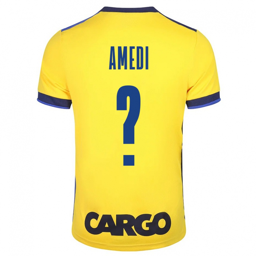 Mujer Fútbol Camiseta Roei Amedi #0 Amarillo 1ª Equipación 2023/24