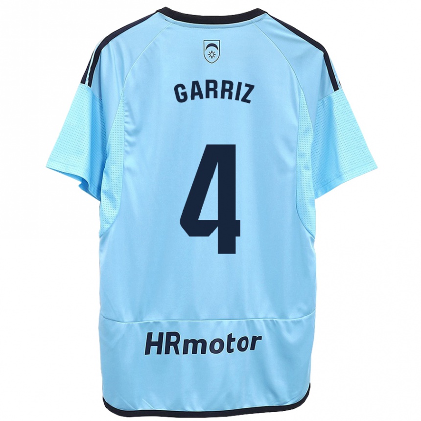 Mujer Fútbol Camiseta Ibaider Garriz #4 Azul 2ª Equipación 2023/24