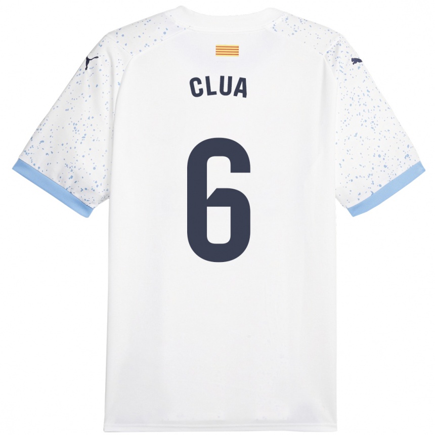 Mujer Fútbol Camiseta Silvi Clua #6 Blanco 2ª Equipación 2023/24