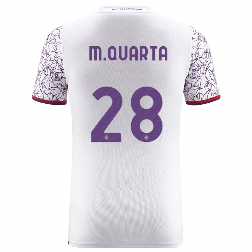 Mujer Fútbol Camiseta Lucas Martínez Quarta #28 Blanco 2ª Equipación 2023/24