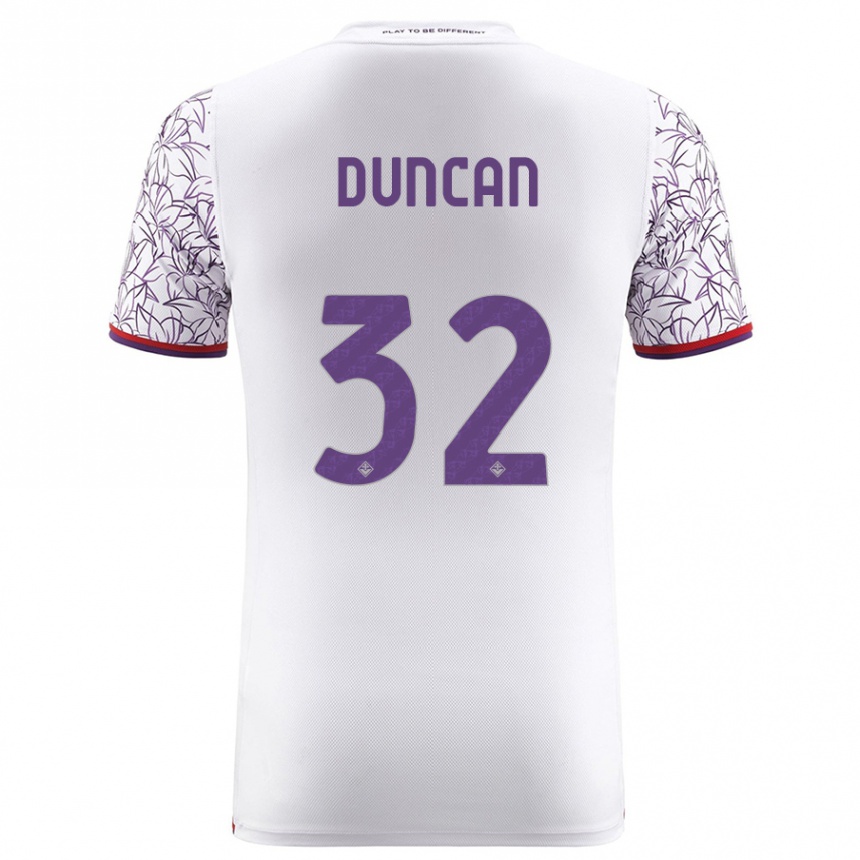 Mujer Fútbol Camiseta Alfred Duncan #32 Blanco 2ª Equipación 2023/24