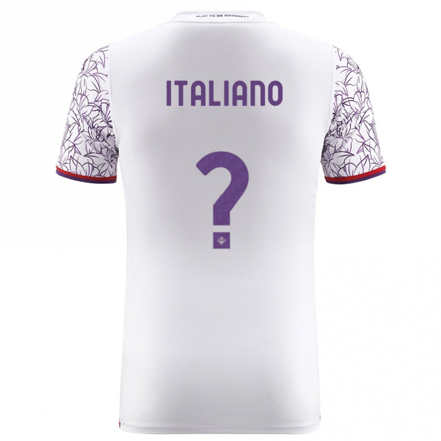 Mujer Fútbol Camiseta Riccardo Italiano #0 Blanco 2ª Equipación 2023/24