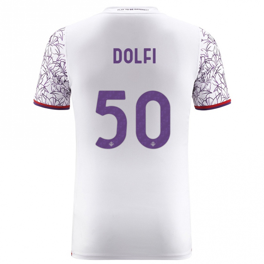 Mujer Fútbol Camiseta Brando Dolfi #50 Blanco 2ª Equipación 2023/24