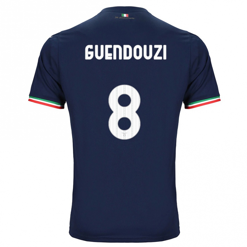 Mujer Fútbol Camiseta Matteo Guendouzi #8 Armada 2ª Equipación 2023/24