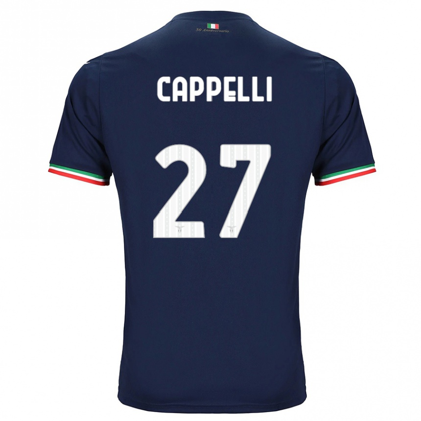 Mujer Fútbol Camiseta Tommaso Cappelli #27 Armada 2ª Equipación 2023/24