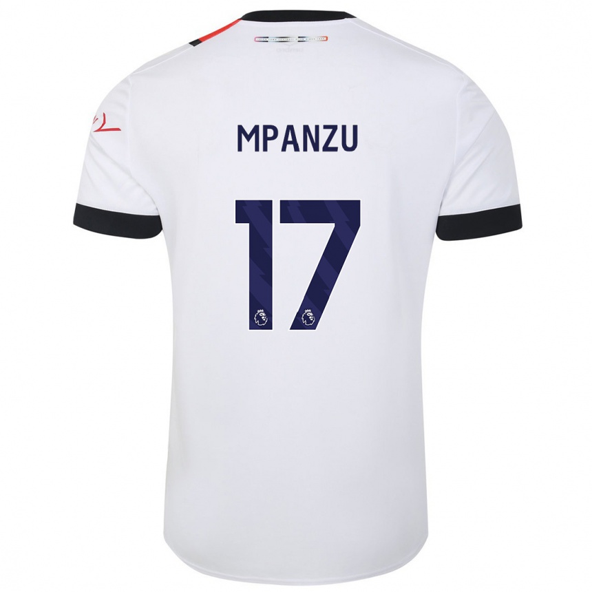 Mujer Fútbol Camiseta Pelly Ruddock Mpanzu #17 Blanco 2ª Equipación 2023/24