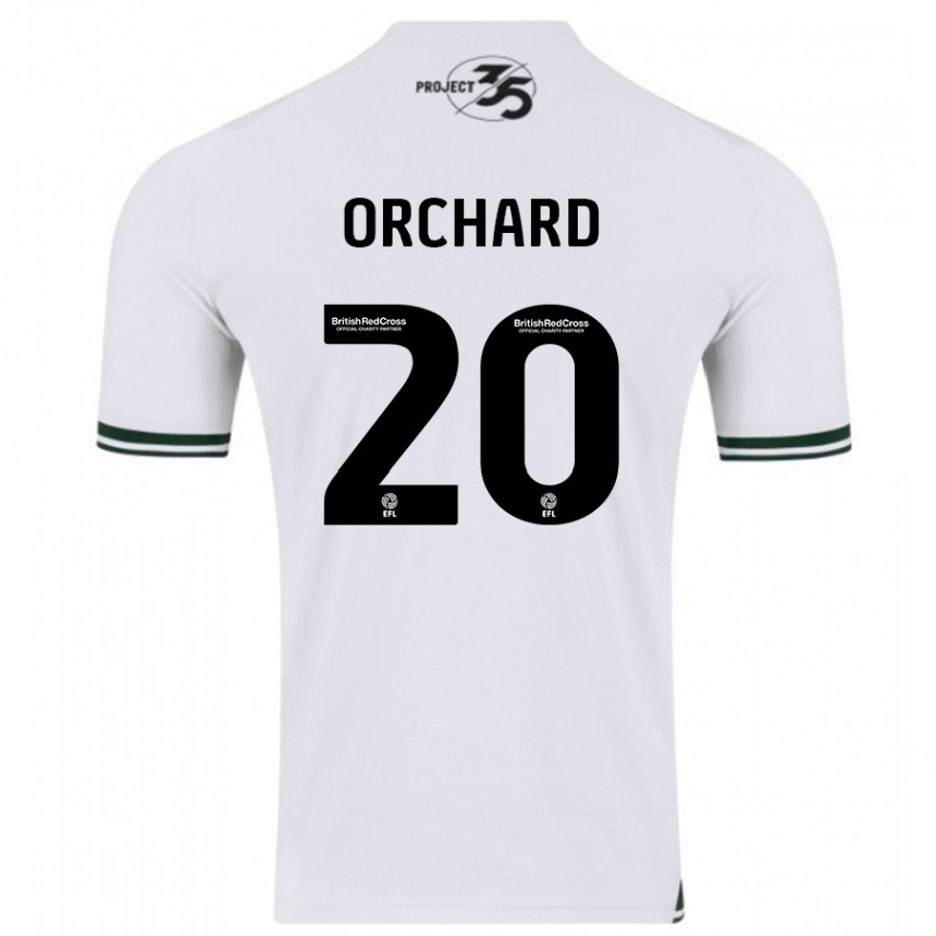 Mujer Fútbol Camiseta Fern Orchard #20 Blanco 2ª Equipación 2023/24