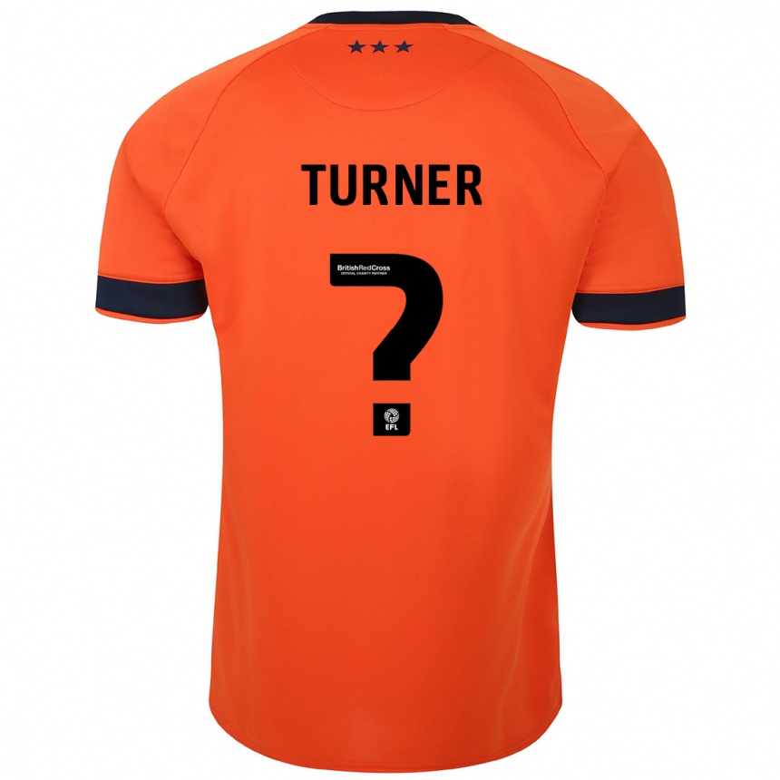 Mujer Fútbol Camiseta Steven Turner #0 Naranja 2ª Equipación 2023/24