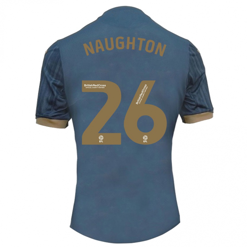 Mujer Fútbol Camiseta Kyle Naughton #26 Verde Azulado Oscuro 2ª Equipación 2023/24