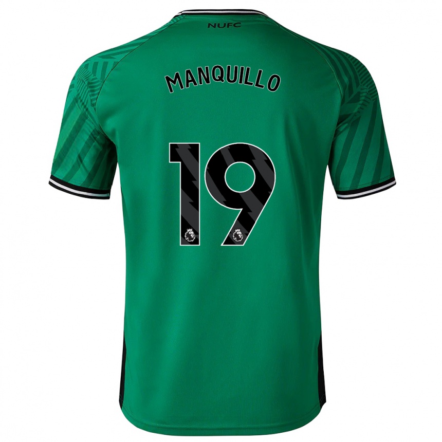 Mujer Fútbol Camiseta Javier Manquillo #19 Verde 2ª Equipación 2023/24