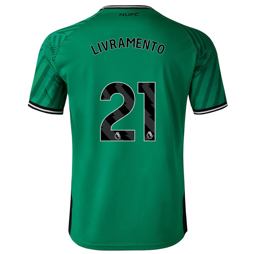 Mujer Fútbol Camiseta Tino Livramento #21 Verde 2ª Equipación 2023/24