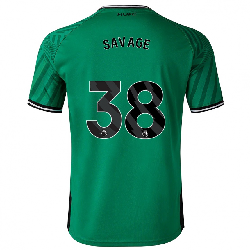 Mujer Fútbol Camiseta Remi Savage #38 Verde 2ª Equipación 2023/24