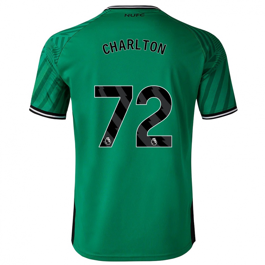 Mujer Fútbol Camiseta Dylan Charlton #72 Verde 2ª Equipación 2023/24