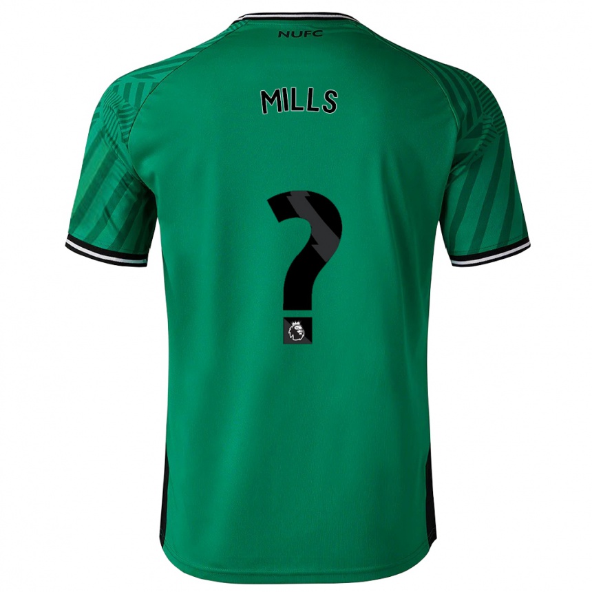 Mujer Fútbol Camiseta Michael Mills #0 Verde 2ª Equipación 2023/24