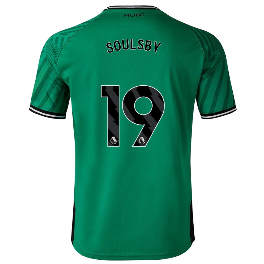 Mujer Fútbol Camiseta Anna Soulsby #19 Verde 2ª Equipación 2023/24