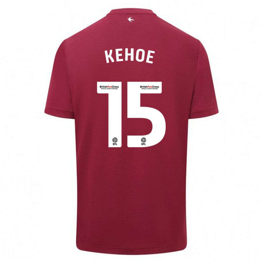 Mujer Fútbol Camiseta Molly Kehoe #15 Rojo 2ª Equipación 2023/24