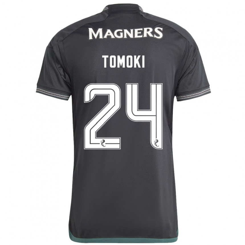 Mujer Fútbol Camiseta Tomoki Iwata #24 Negro 2ª Equipación 2023/24