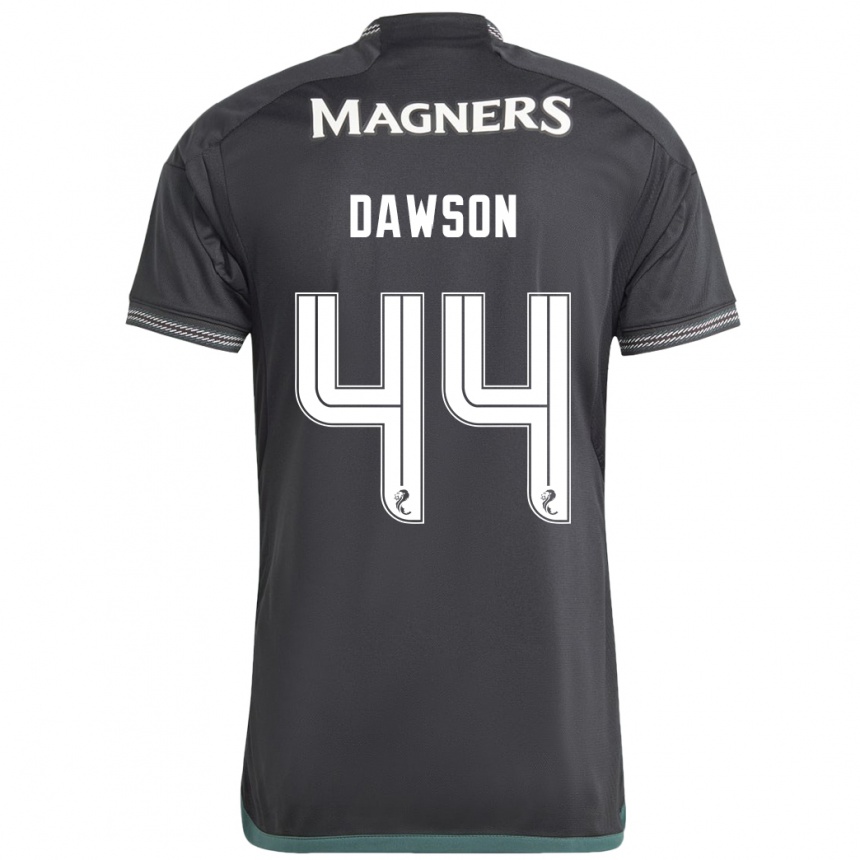 Mujer Fútbol Camiseta Joey Dawson #44 Negro 2ª Equipación 2023/24