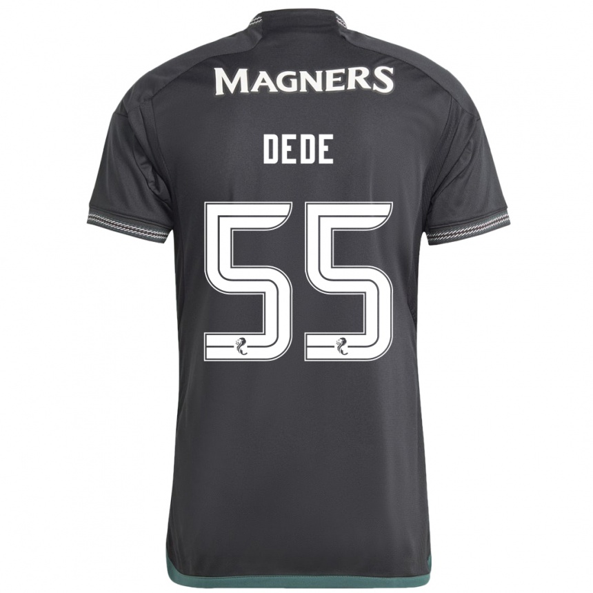 Mujer Fútbol Camiseta Josh Dede #55 Negro 2ª Equipación 2023/24