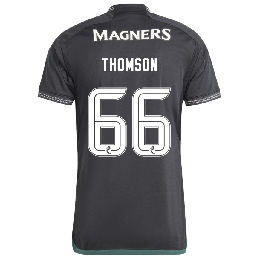 Mujer Fútbol Camiseta Corey Thomson #66 Negro 2ª Equipación 2023/24