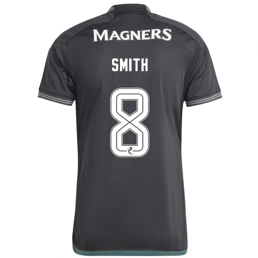 Mujer Fútbol Camiseta Jenny Smith #8 Negro 2ª Equipación 2023/24