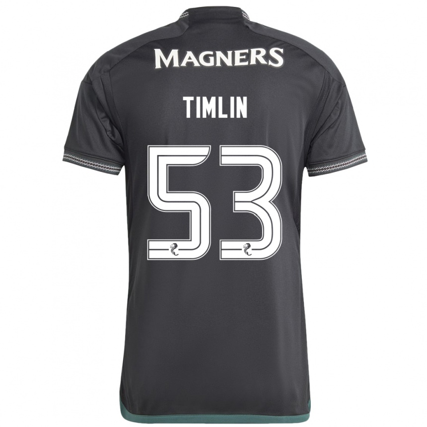 Mujer Fútbol Camiseta Sophie Timlin #53 Negro 2ª Equipación 2023/24