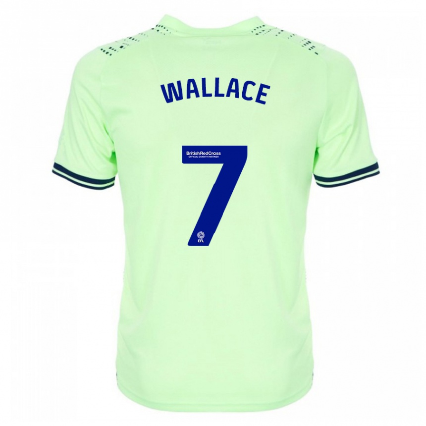 Mujer Fútbol Camiseta Jed Wallace #7 Armada 2ª Equipación 2023/24