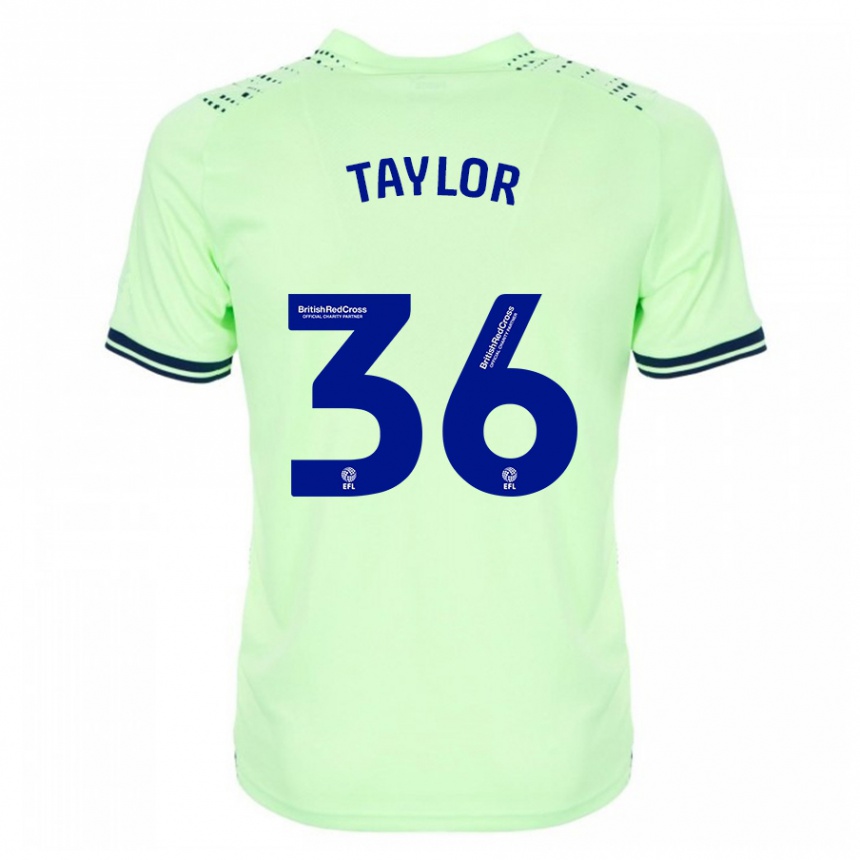 Mujer Fútbol Camiseta Caleb Taylor #36 Armada 2ª Equipación 2023/24