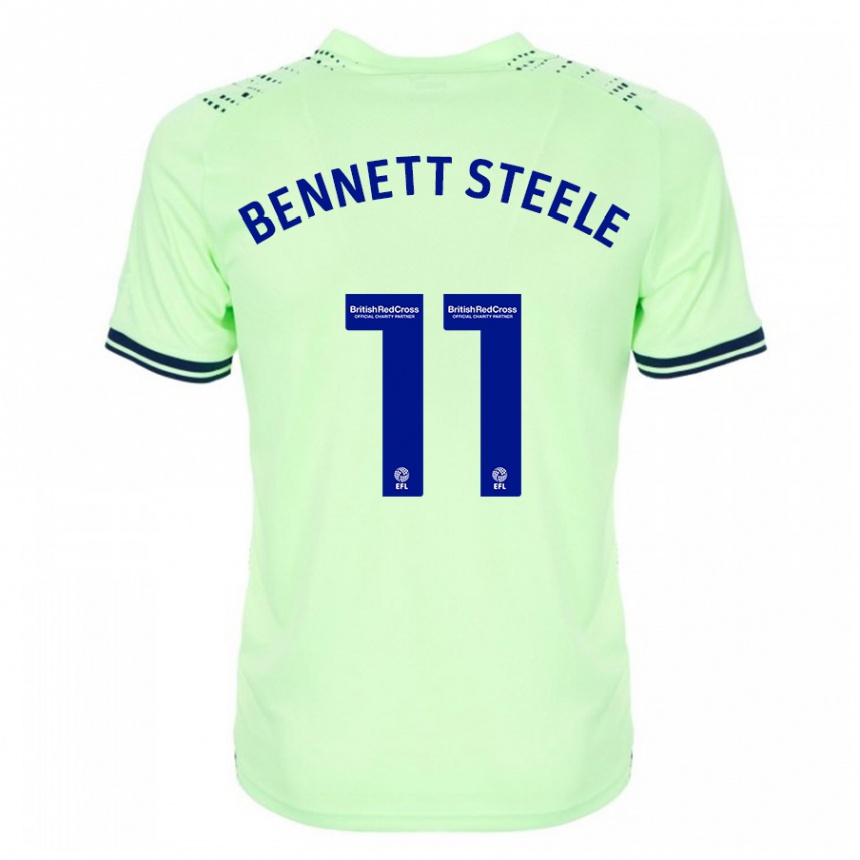 Mujer Fútbol Camiseta Lizzie Bennett-Steele #11 Armada 2ª Equipación 2023/24