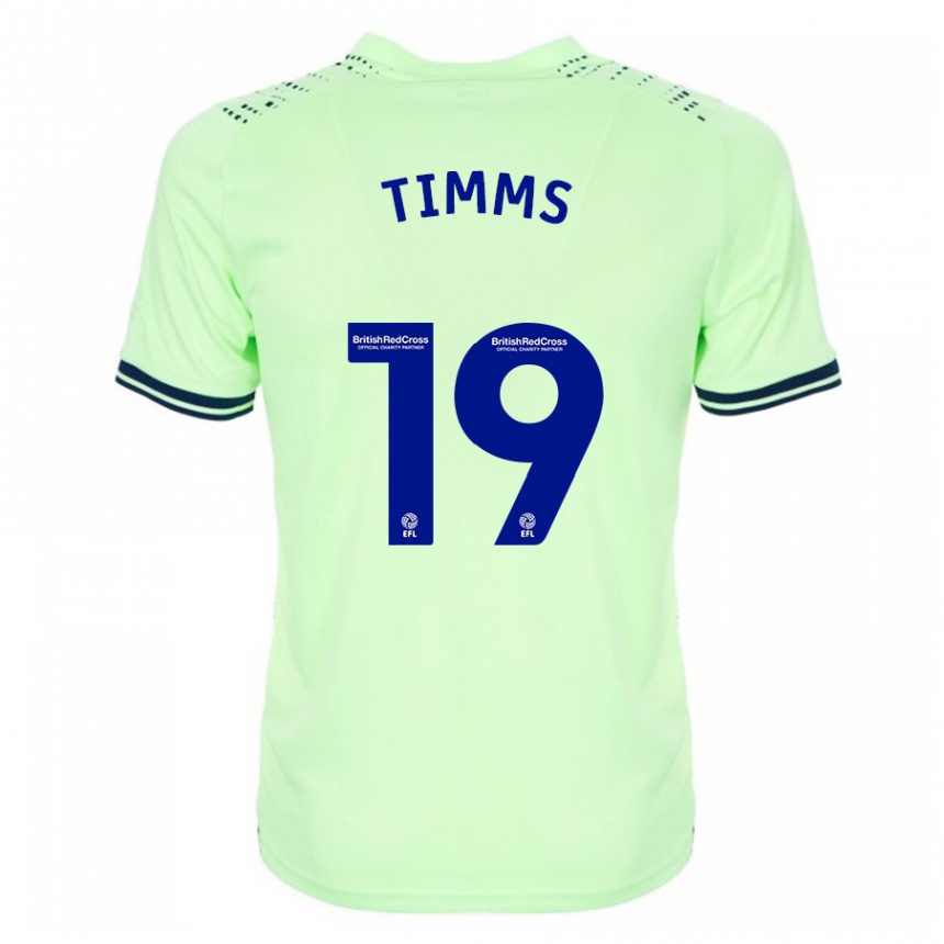 Mujer Fútbol Camiseta Maria Timms #19 Armada 2ª Equipación 2023/24