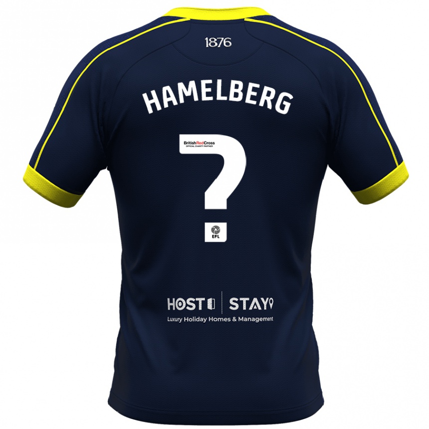 Mujer Fútbol Camiseta Eric Hamelberg #0 Armada 2ª Equipación 2023/24