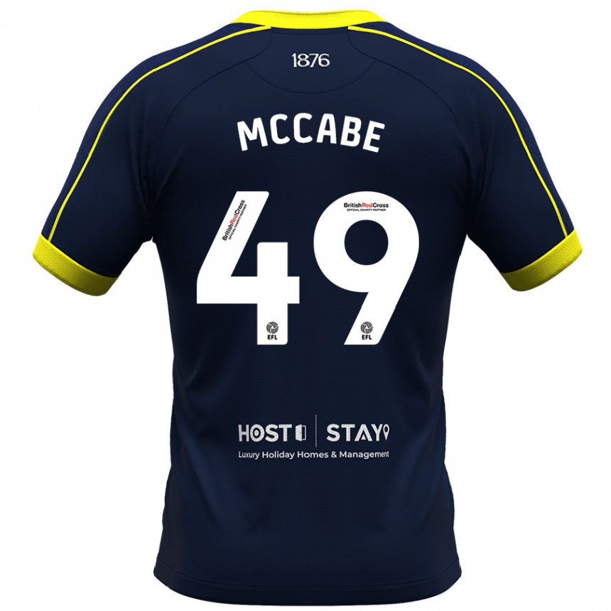 Mujer Fútbol Camiseta Law Mccabe #49 Armada 2ª Equipación 2023/24